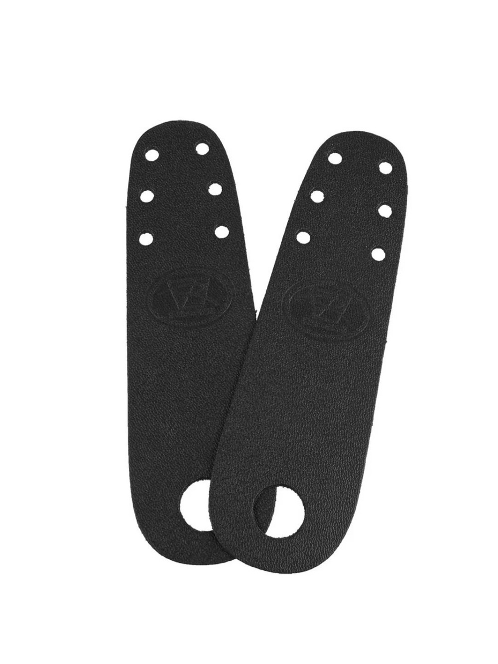 Riedell Leather Rollerskate Toe Guards 2 pack Black
